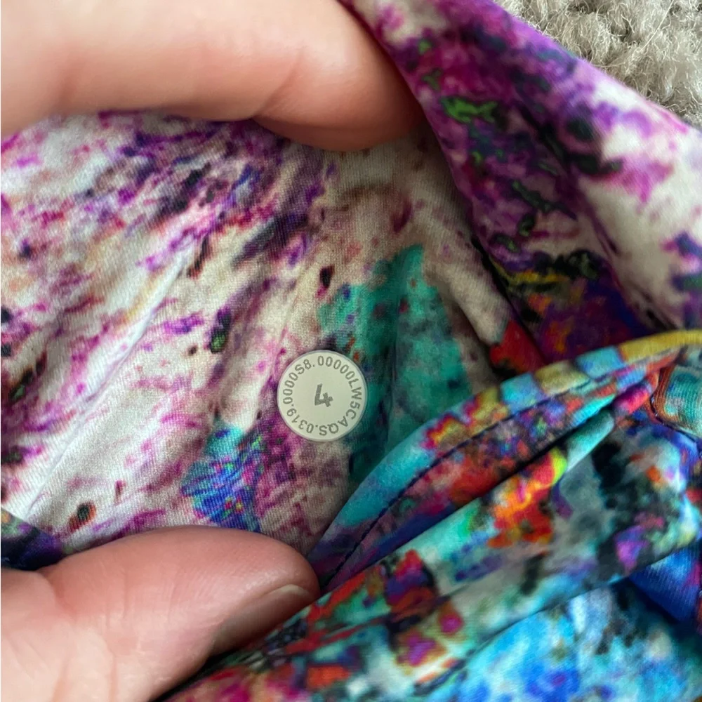 2019 lululemon seawheeze fast and free 7/8 pant - Picture 3 of 4